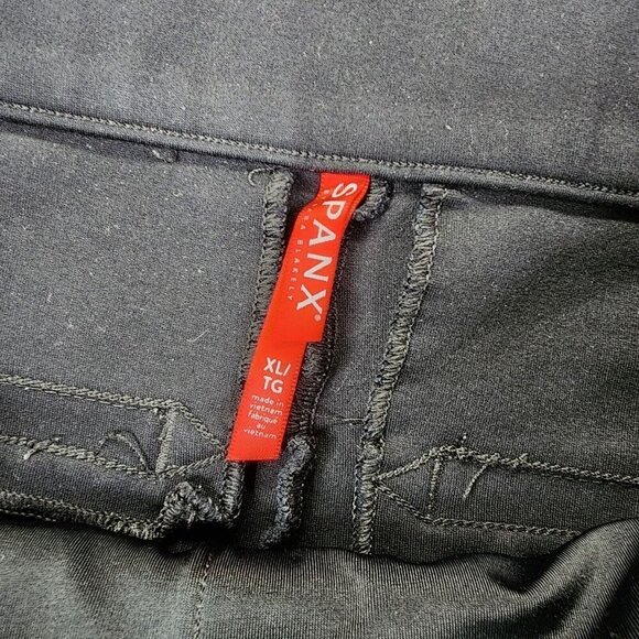 SPANX The Perfect Pant Slim Straight Pants Classic Black Size XL 20251R - Picture 5 of 12